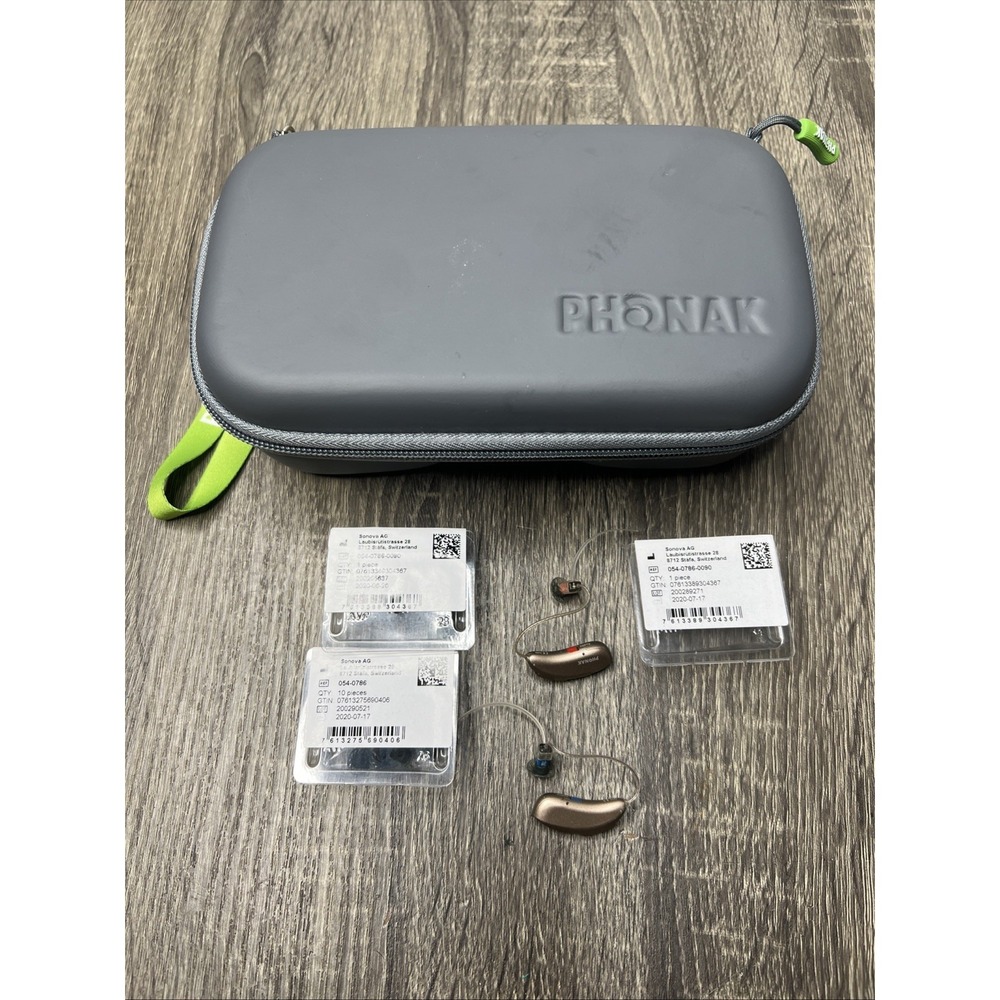 AUDEO MARVEL M90-312T DIGITAL HEARING AIDS Mild To Severe Loss Tested Working!